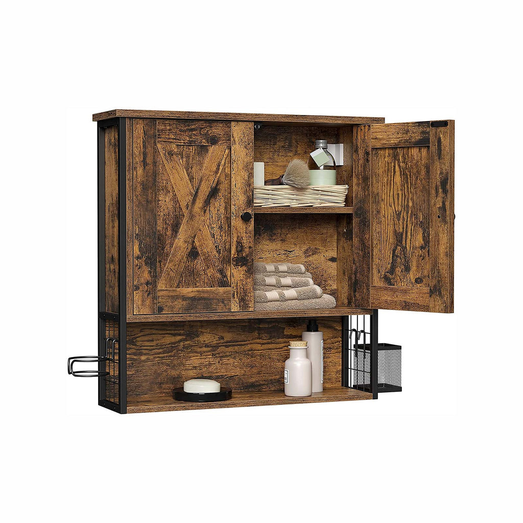 Wandschrank im Badezimmer