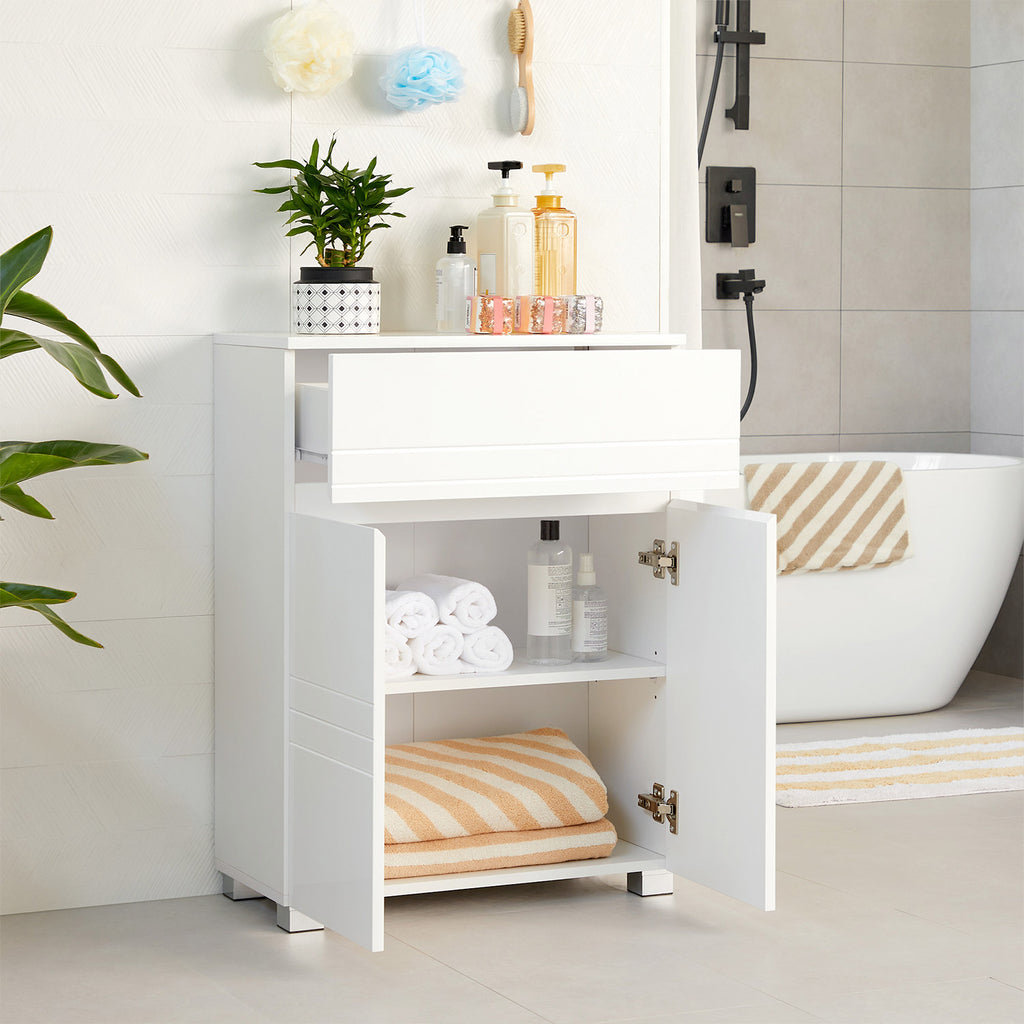 Badezimmerschrank weiß