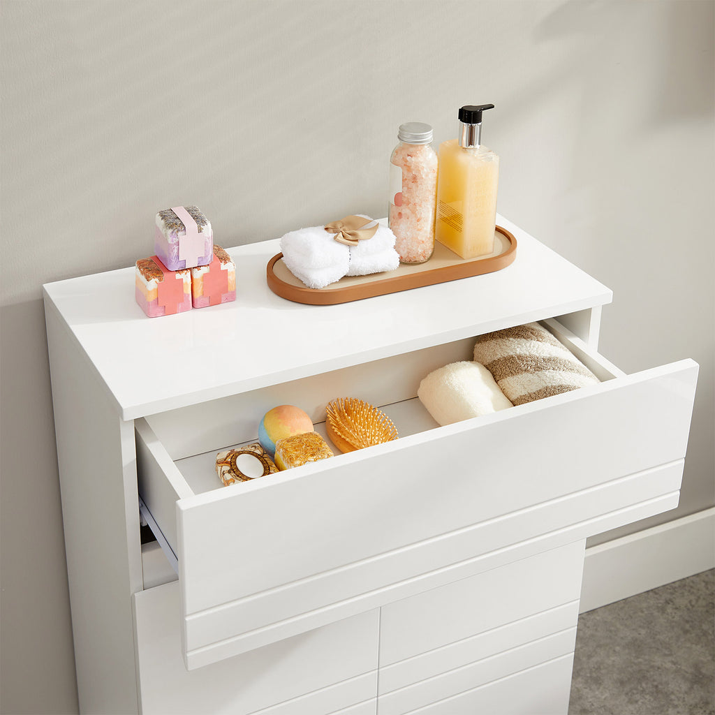 Badezimmerschrank weiß