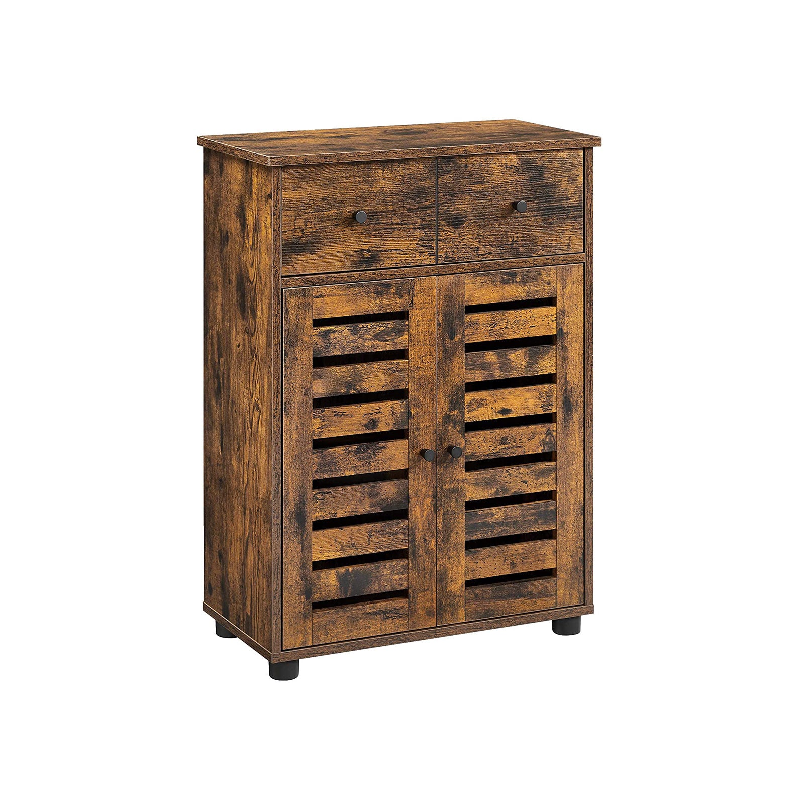 Badezimmerschrank mit Schublade Vintagebraun