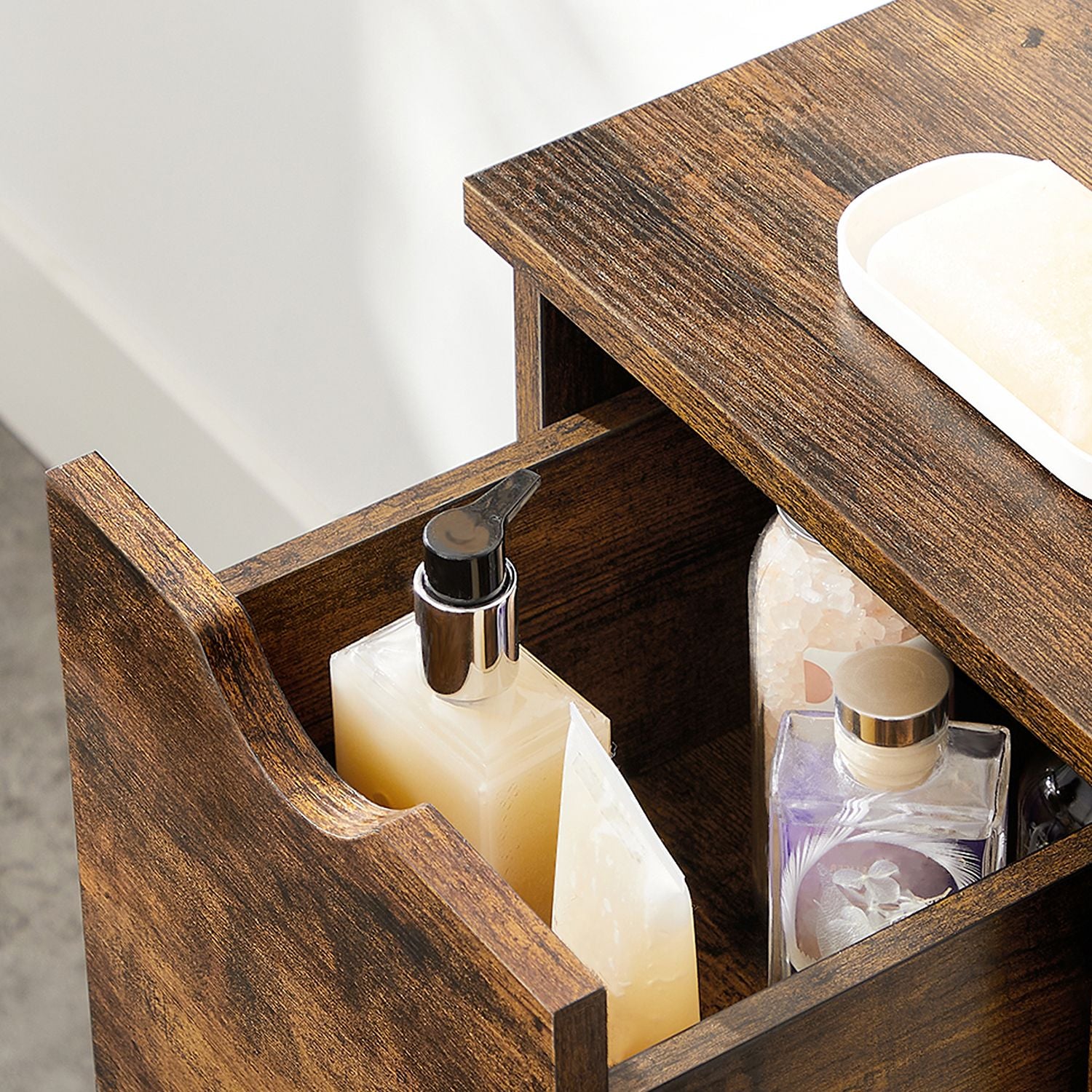 Industriestil Badschrank mit Tür
