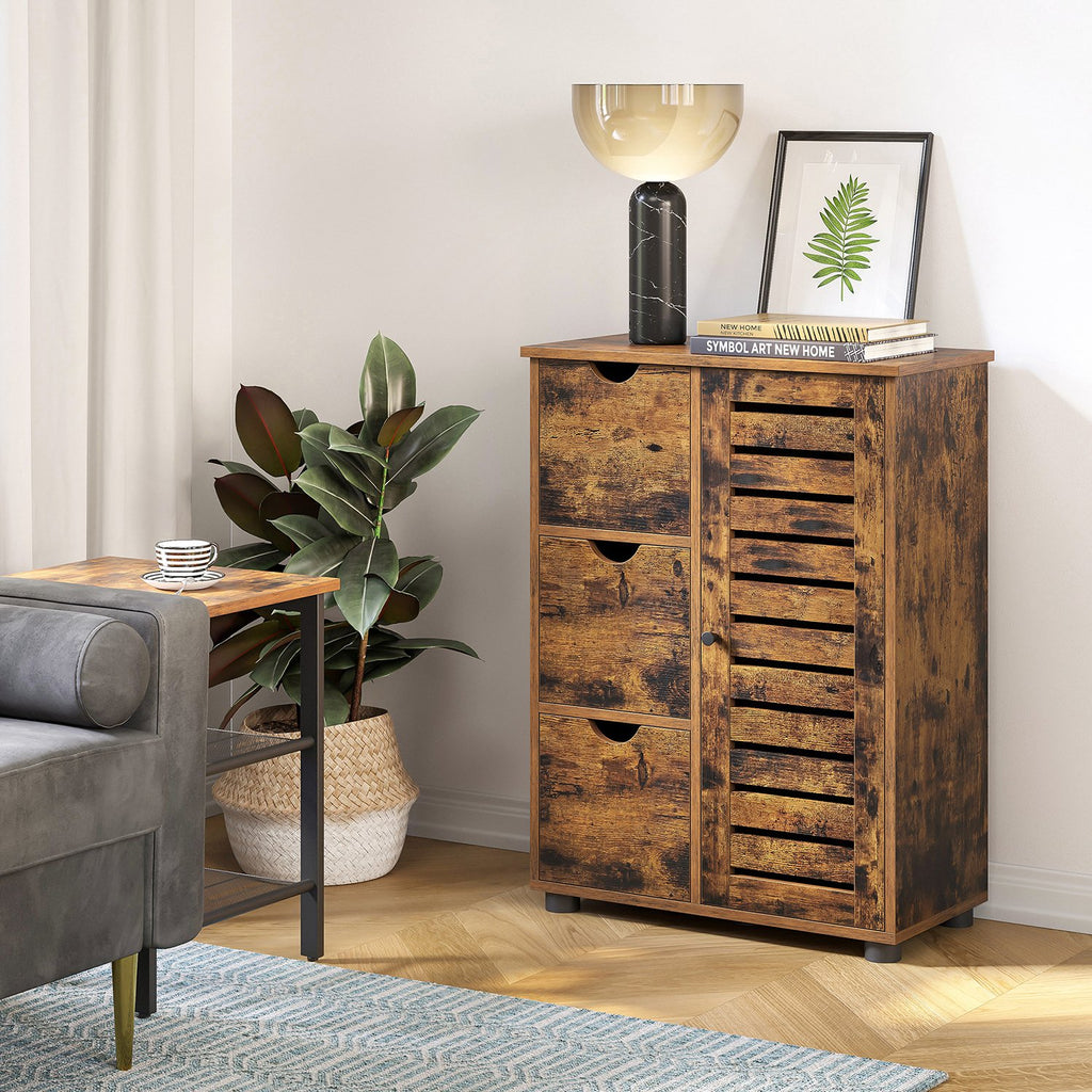Industriestil Badschrank mit Tür