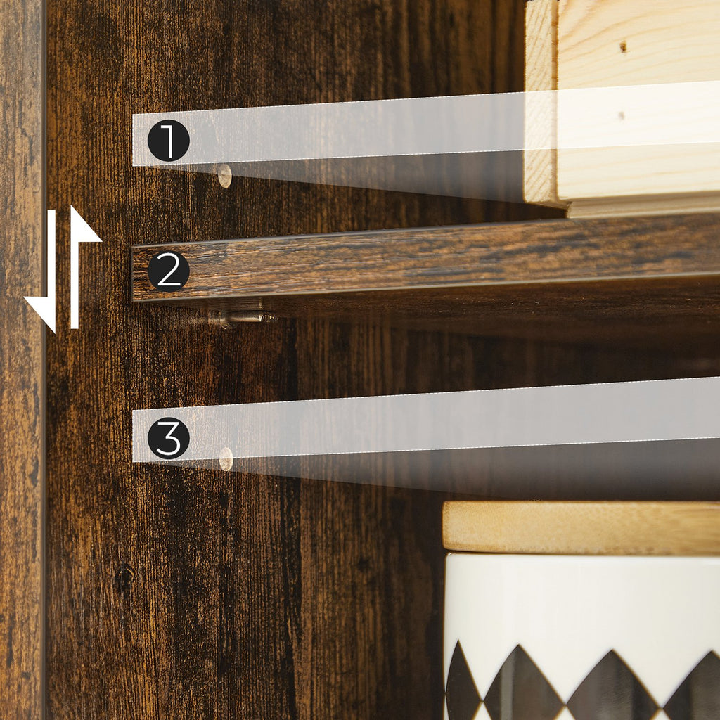 Industriestil Badschrank mit Tür