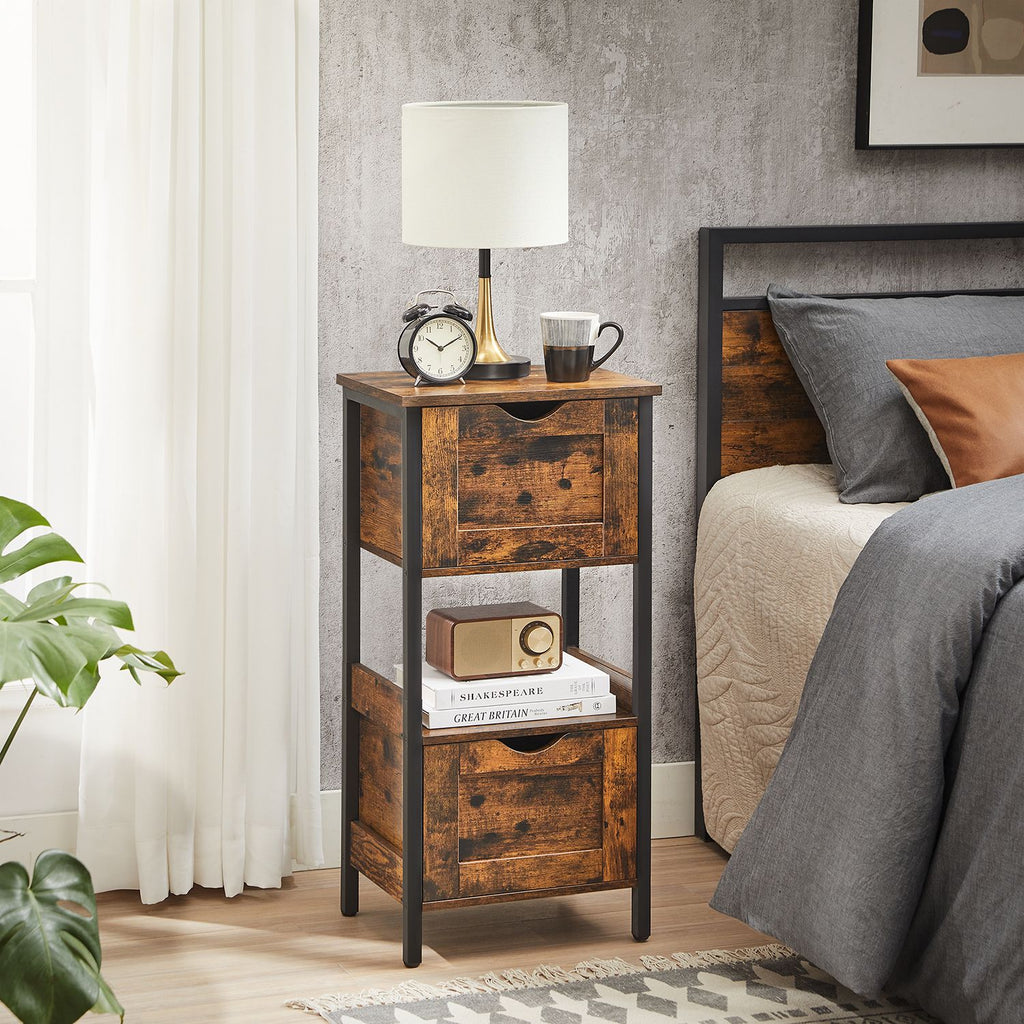 Badschrank mit 2 Schubladen