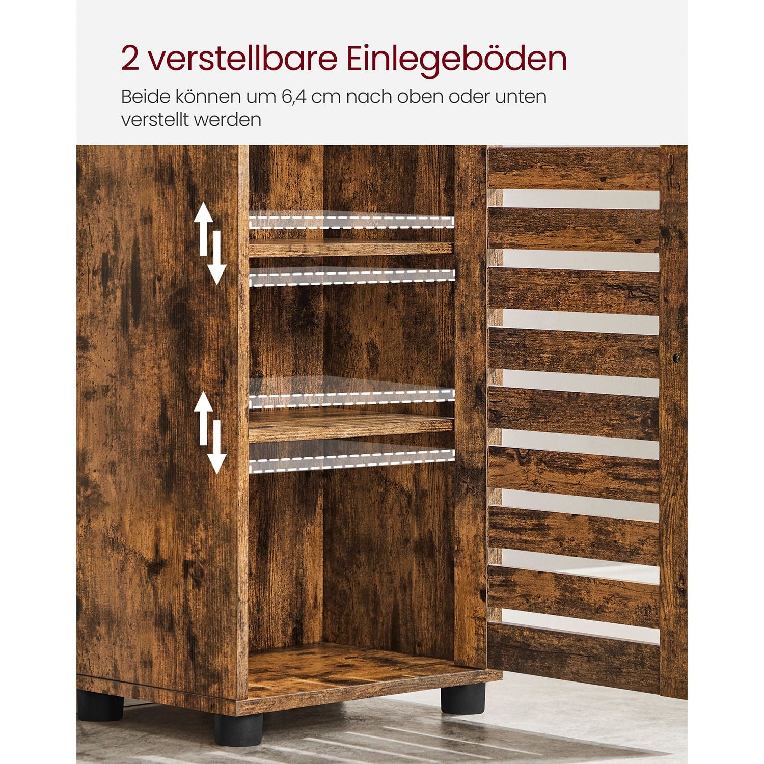 Badezimmerschrank vintagebraun