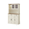 Sideboard mit Beleuchtung und Ladestation im Landhausstil