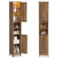 Badezimmerschrank honigbraun 30 cm hoch mit Beleuchtung