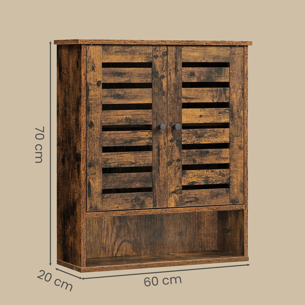 Wandschrank, Badezimmerschrank, Vintage-Design