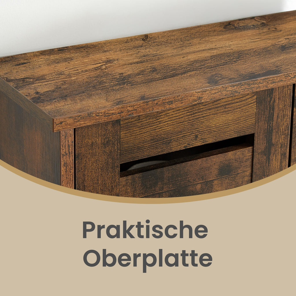Wandschrank, Badezimmerschrank, Vintage-Design