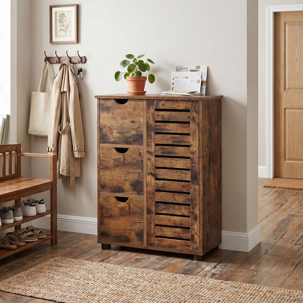 Badezimmerschrank, schmaler Badschrank, Beistellschrank