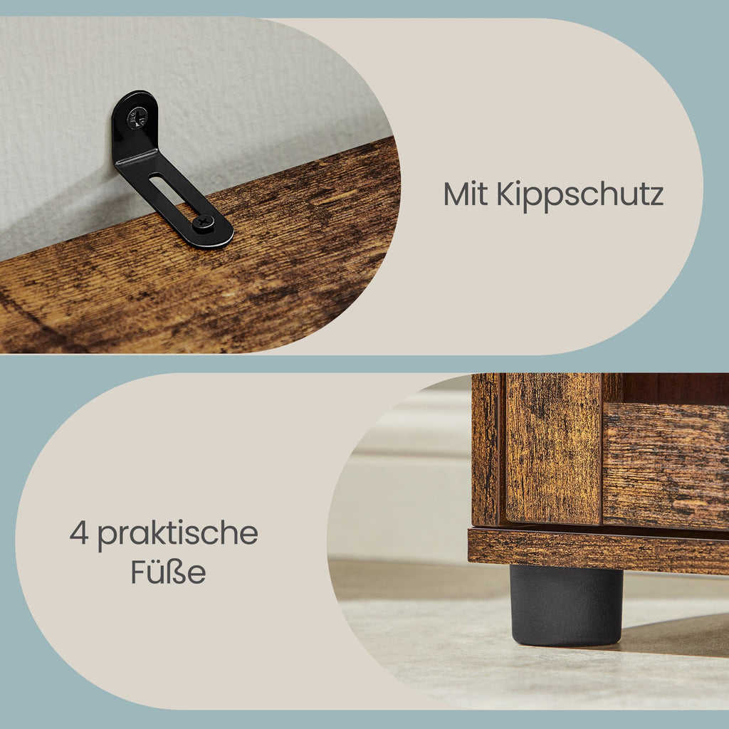 Hochschrank fürs Badezimmer, Badregal stehend, hoher Badezimmerschrank