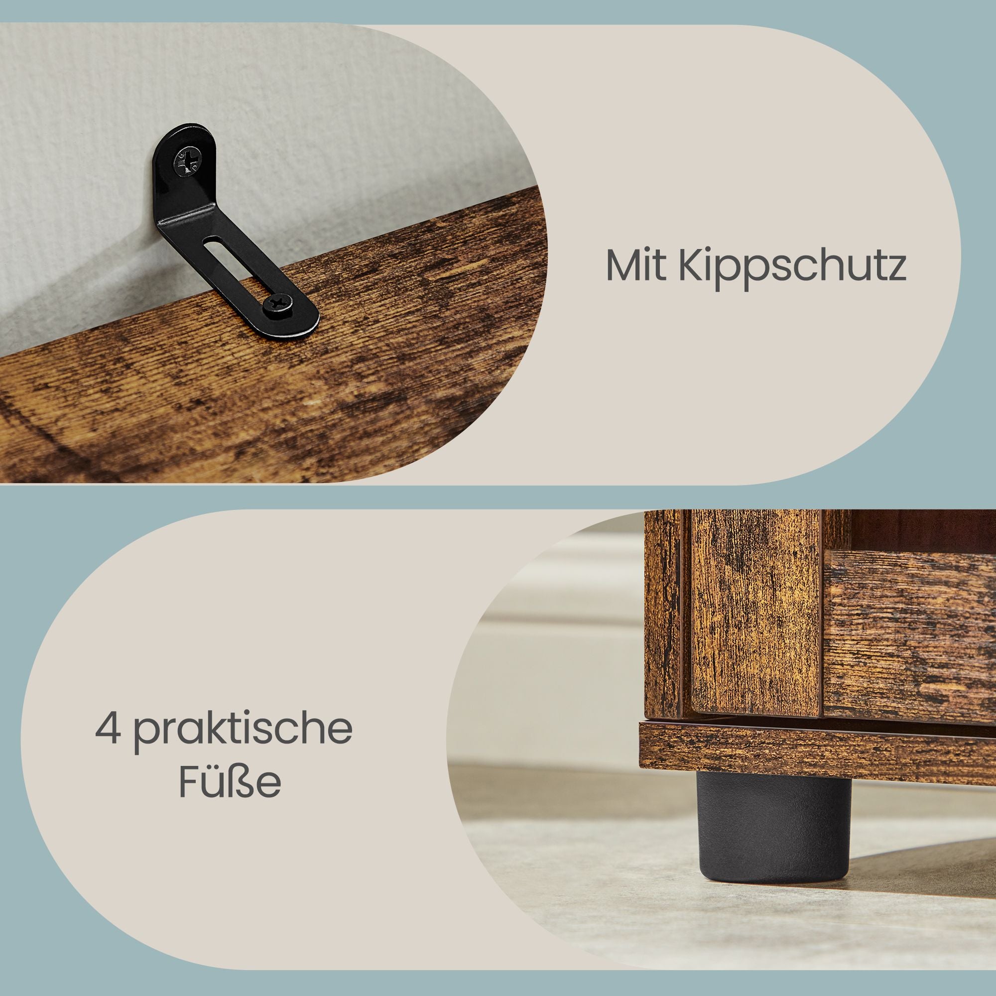 Hochschrank fürs Badezimmer, Badregal stehend, hoher Badezimmerschrank