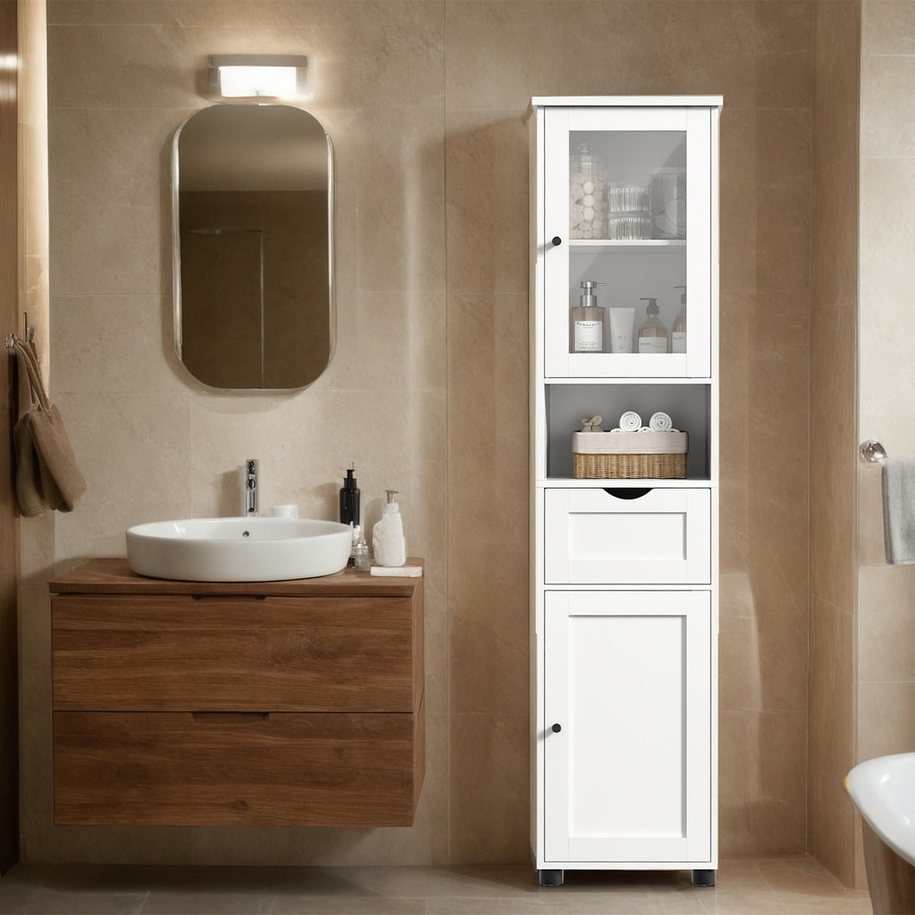 Badezimmerschrank, Badschrank, Hochschrank