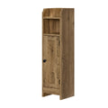 Badezimmerschrank klein, Badschrank schmal, stehend