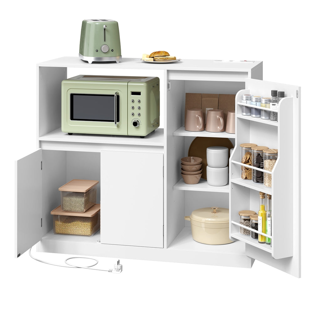 Mehrzweckschrank, Küchenregal, mit Türen