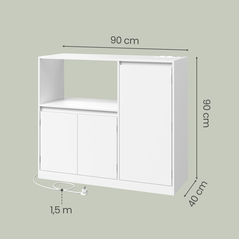 Mehrzweckschrank, Küchenregal, mit Türen