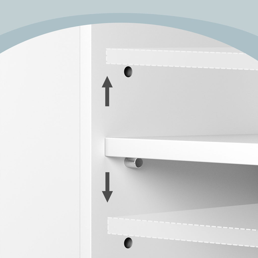 Waschbeckenunterschrank, Badezimmerschrank, 3 große Schubladen