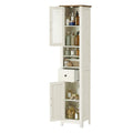 Badezimmerschrank im Landhausstil, Badschrank schmal, Badmöbel