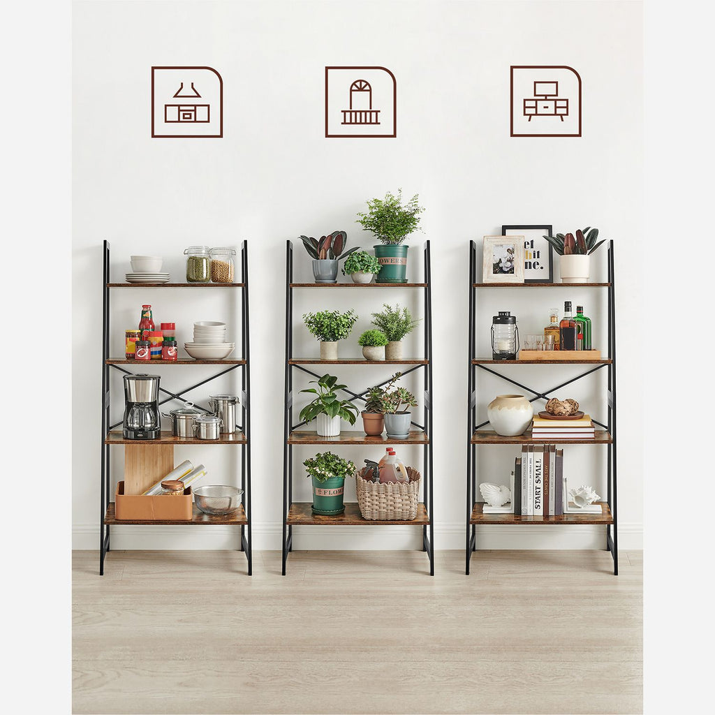 Bücherregal mit Gestell aus Bambus