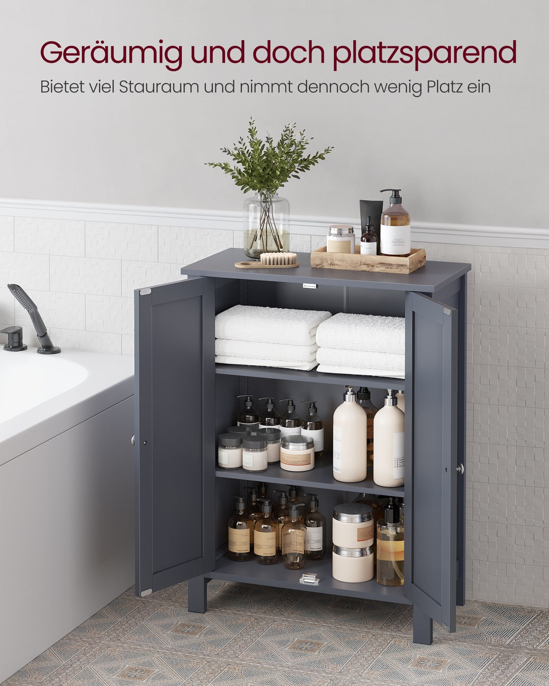 Badezimmerschrank Grau