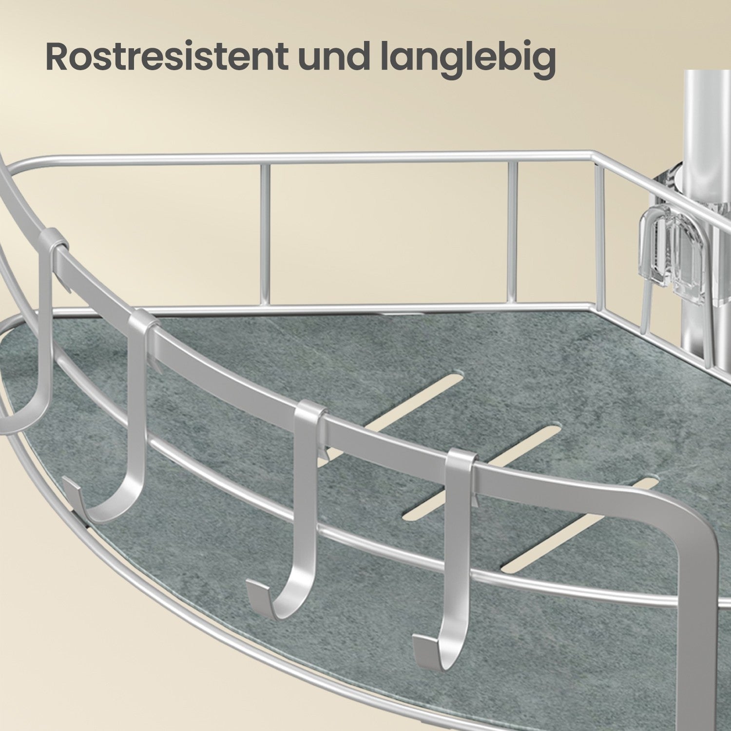 Badregal, Duschregal, ohne Bohren