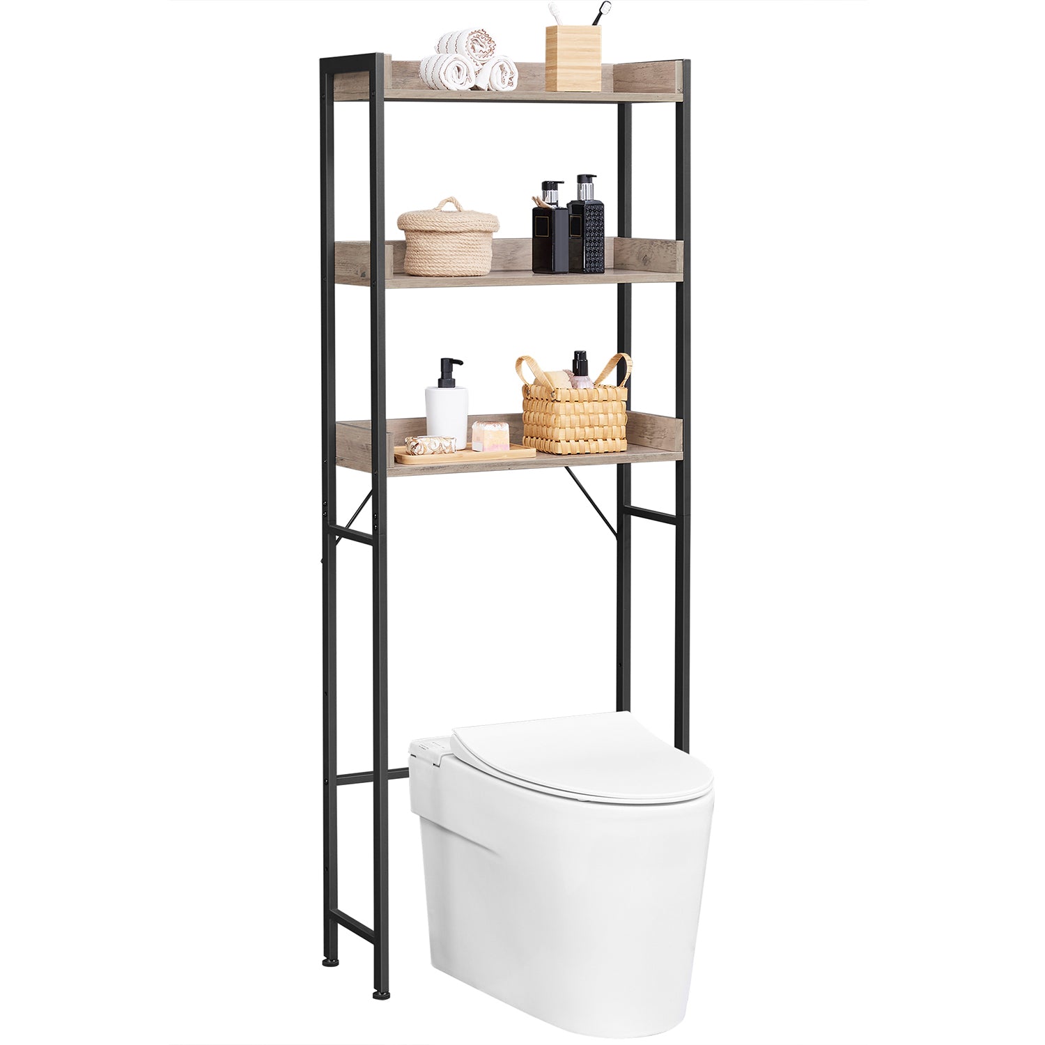 Toilettenregal mit 3 Ablagen