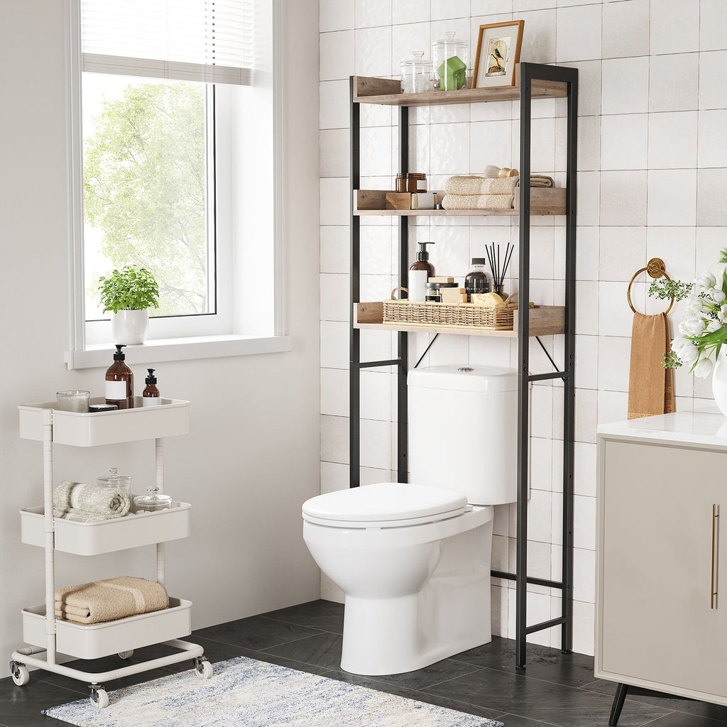 Toilettenregal mit 3 Ablagen