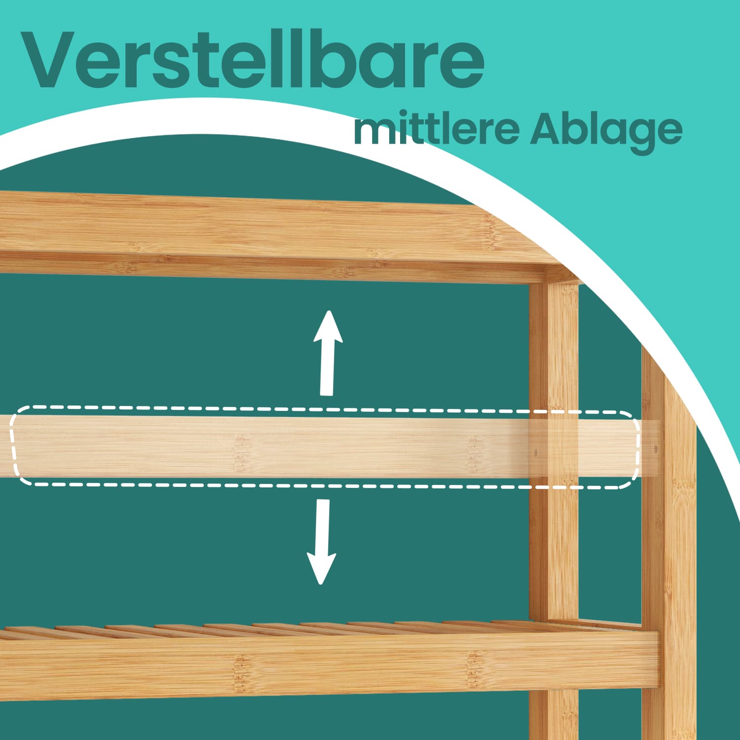 Toilettenregal, Badezimmerregal, Waschmaschinenregal