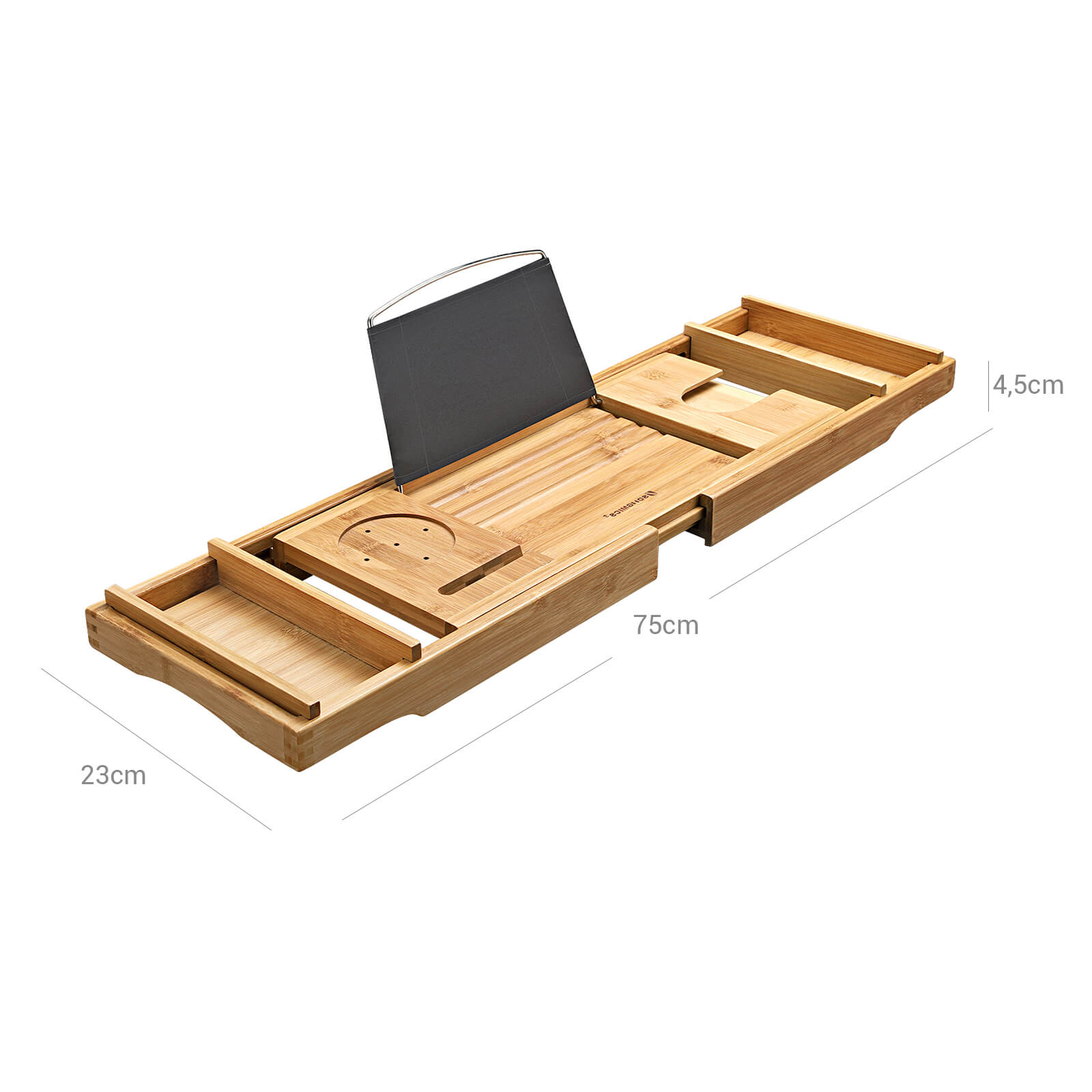 Badewannenablage Bambus 109 cm
