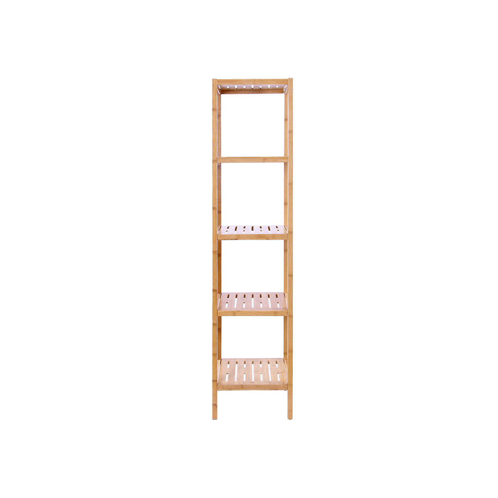 Bambus 5 Ablagen 33 x 33 x 146 cm schmal