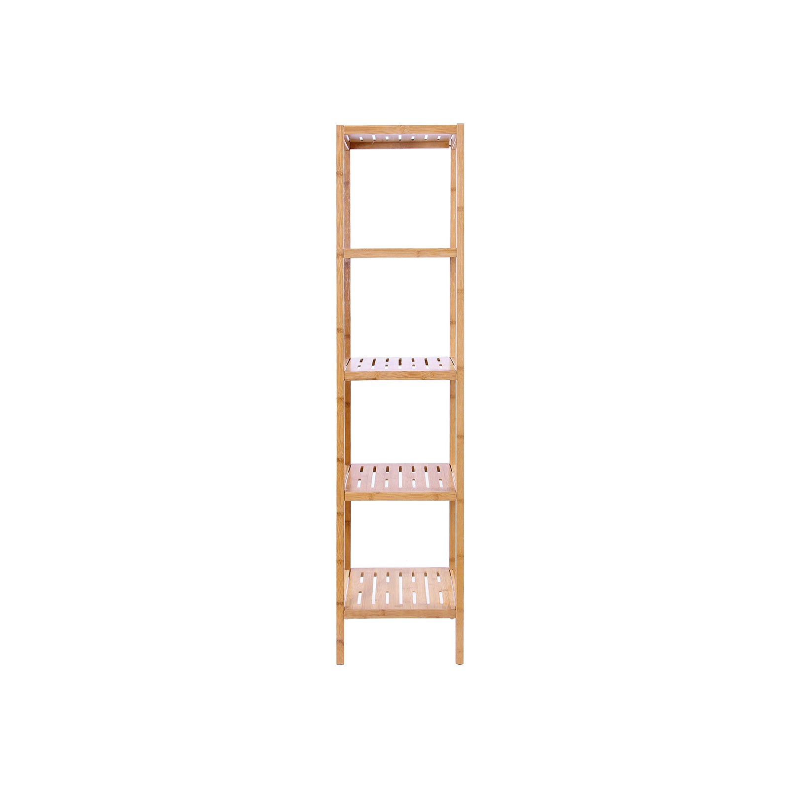 Bambus 5 Ablagen 33 x 33 x 146 cm schmal
