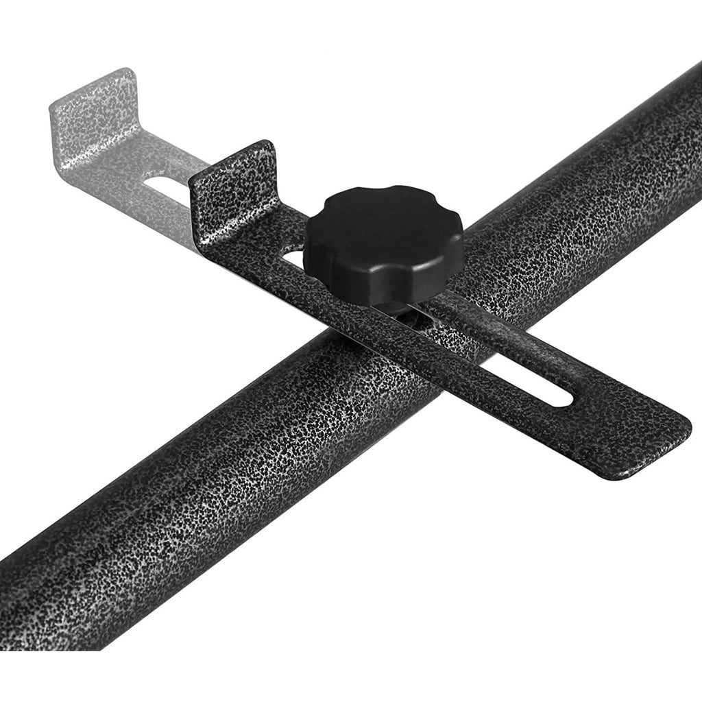 Balkonhängetisch Polyrattan Schwarz