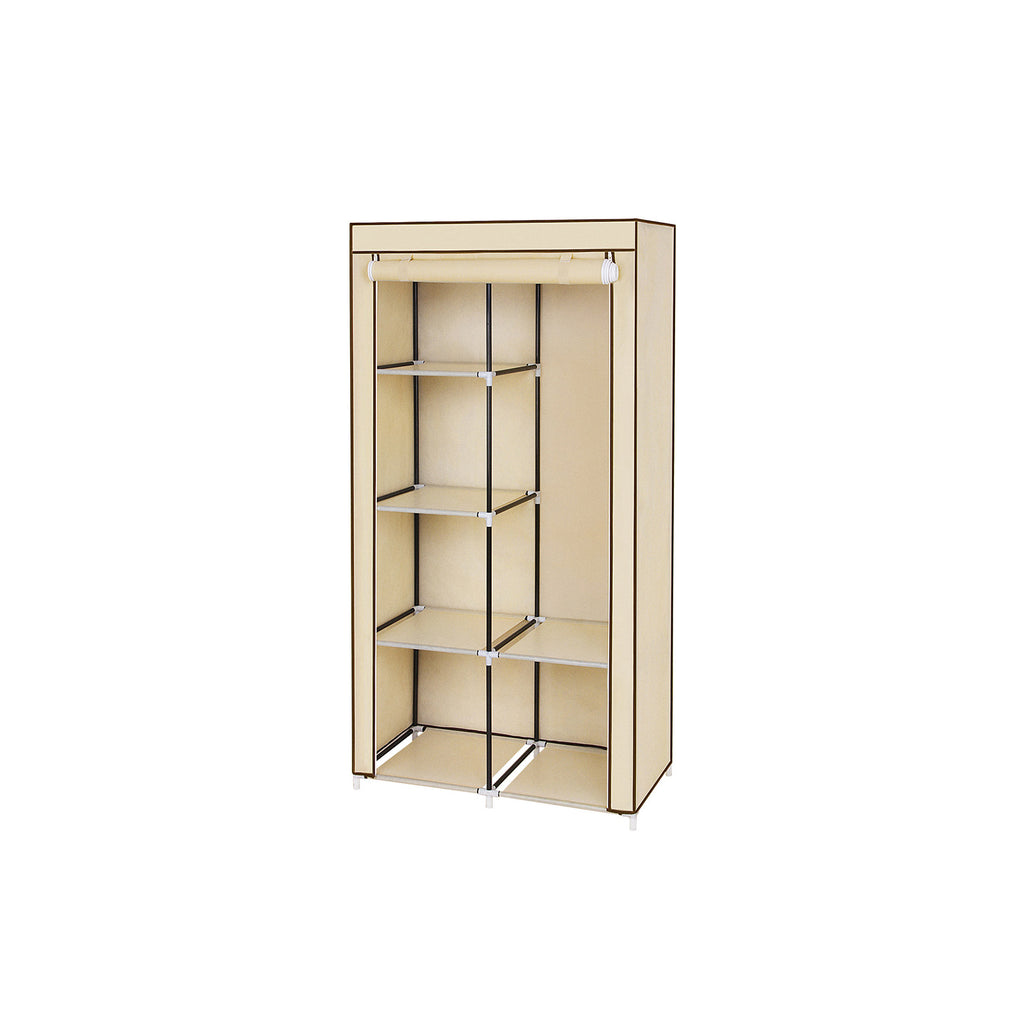 Stoffschrank mit Rolltür Beige