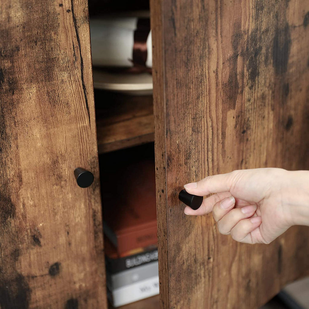Beistellschrank mit Glasoberfläche