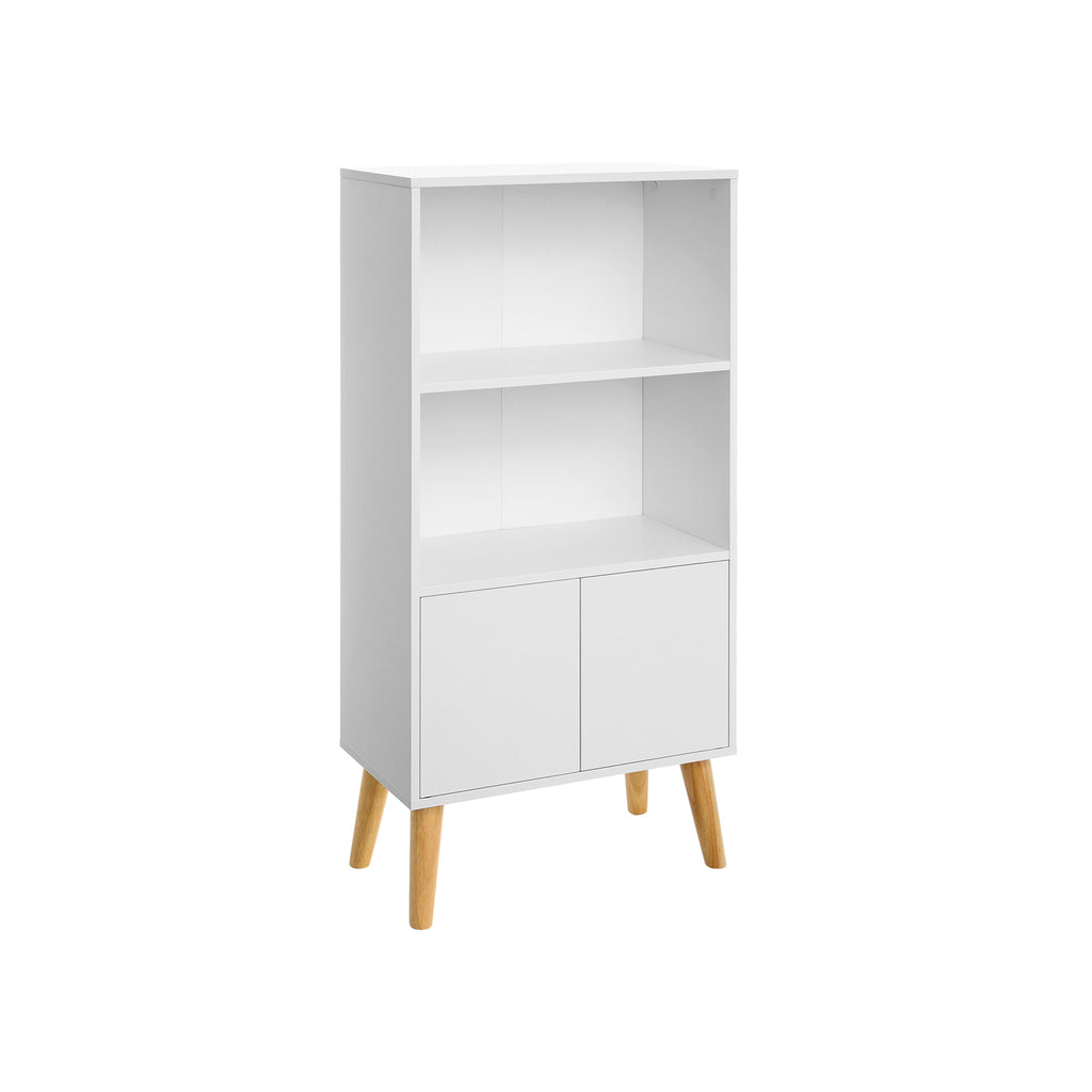 Bücherschrank skandinavisch weiß