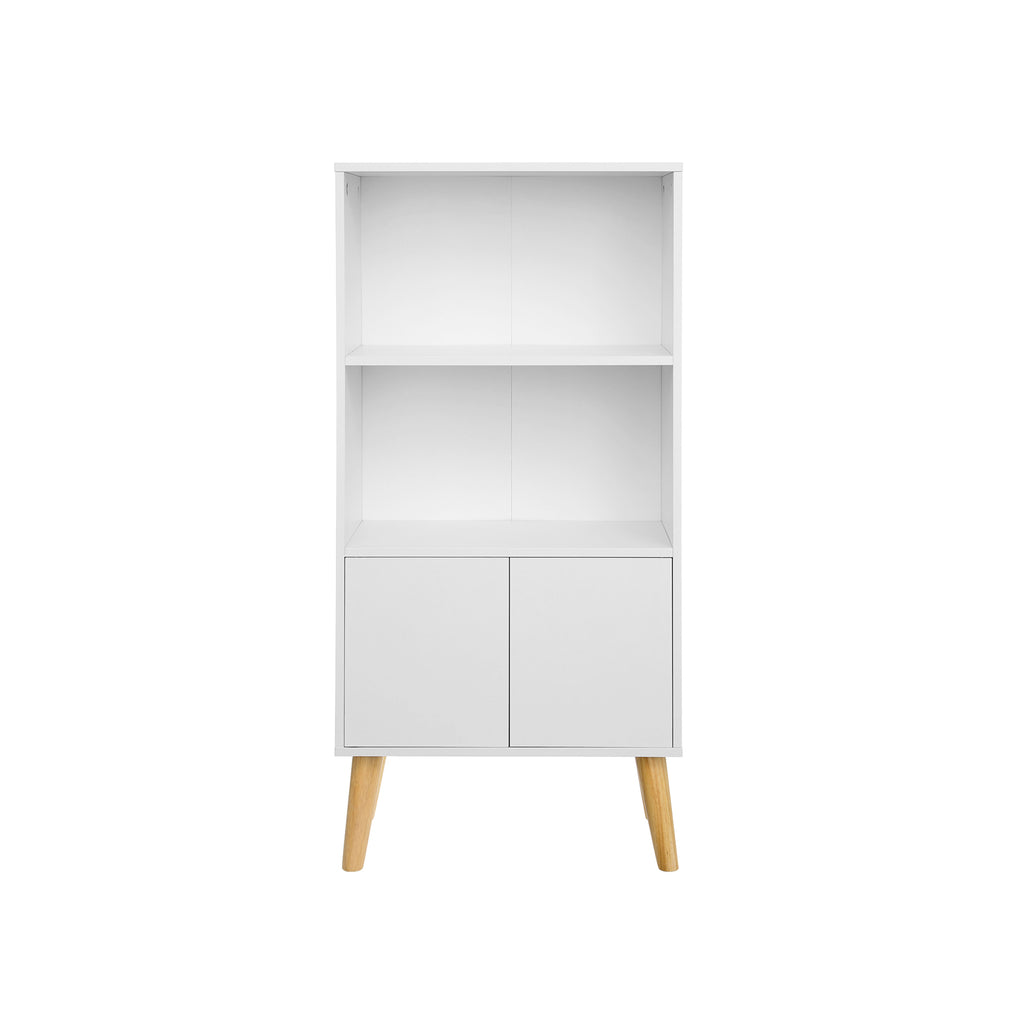 Bücherschrank skandinavisch weiß