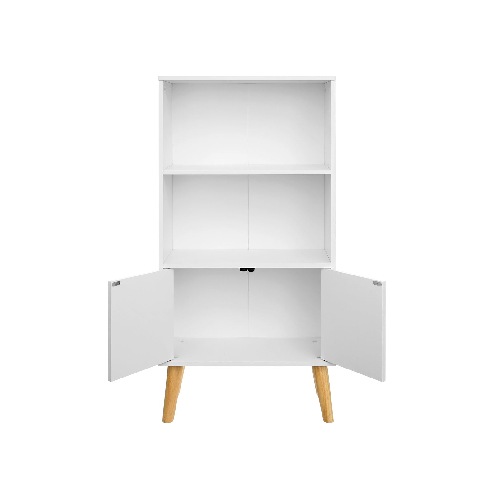 Bücherschrank skandinavisch weiß