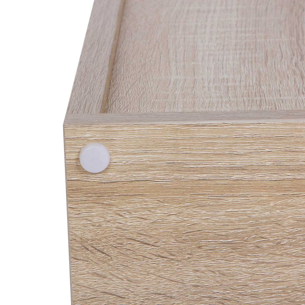 Bücherregal mit 6 Fächern Holzoptik