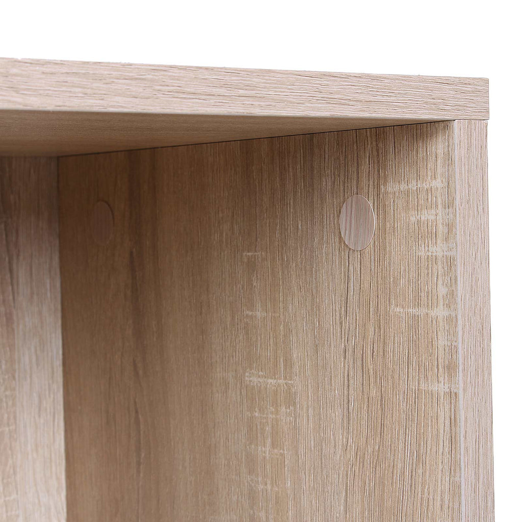 Bücherregal mit 6 Fächern Holzoptik