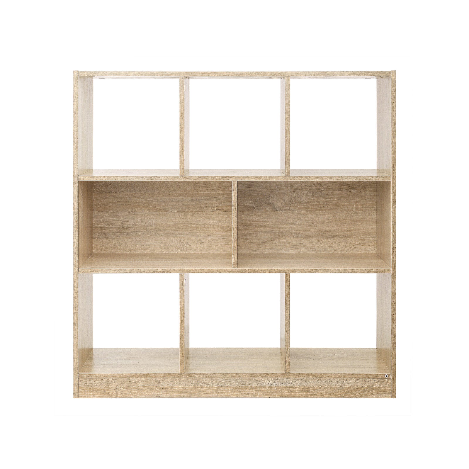 Bücherregal 8 Fächer Holzoptik