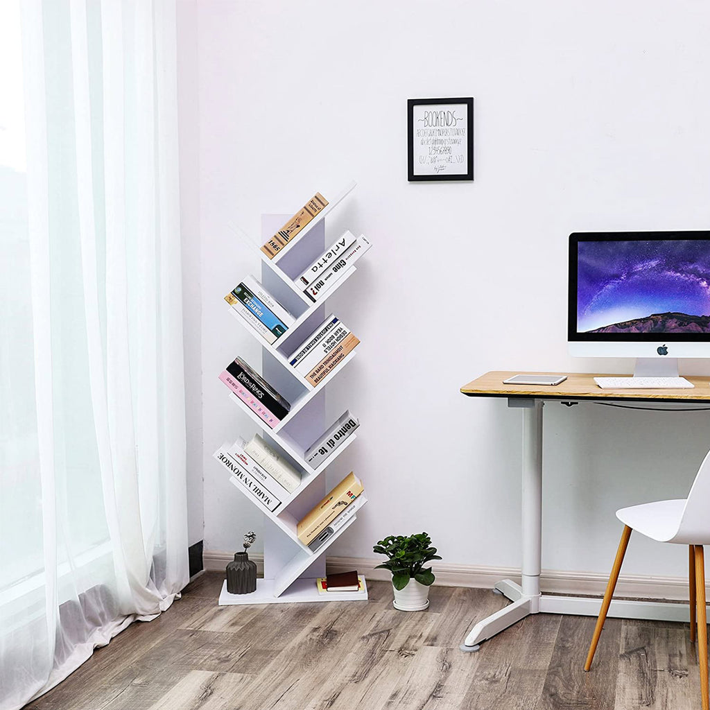 Bücherregal in Baumform 8 Ebenen