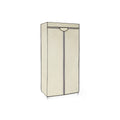 Stoffschrank mit Reißverschluss Beige