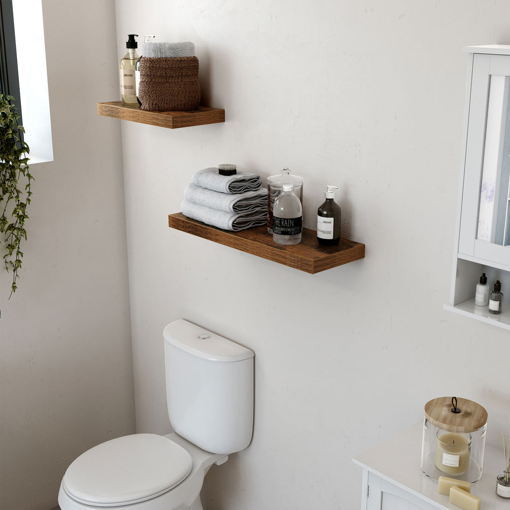 Wandboard 80 cm Holzoptik Vintage