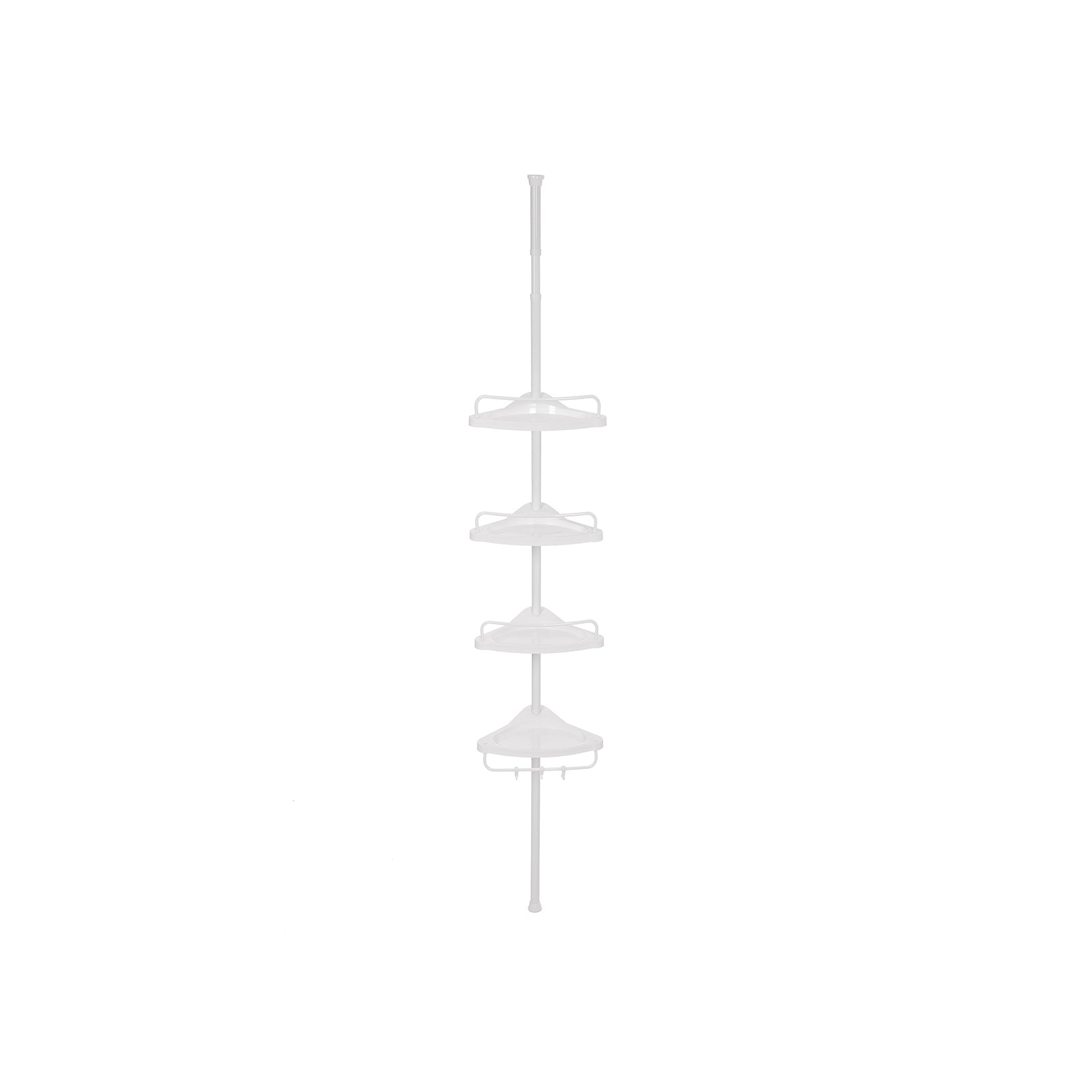 Duschregal 85-305 cm Weiß