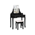 Eleganter Schminktisch Schwarz