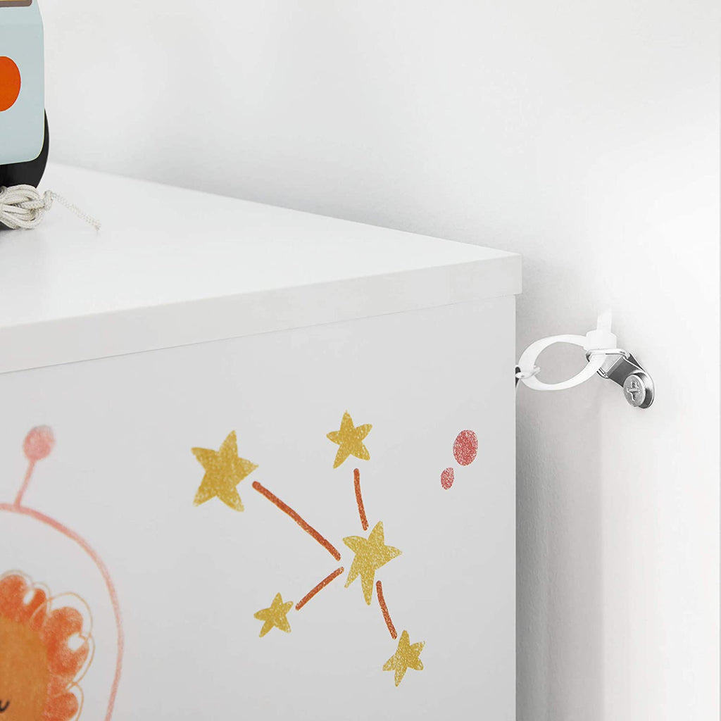 Kinderzimmerregal mit Aufbewahrungsboxen