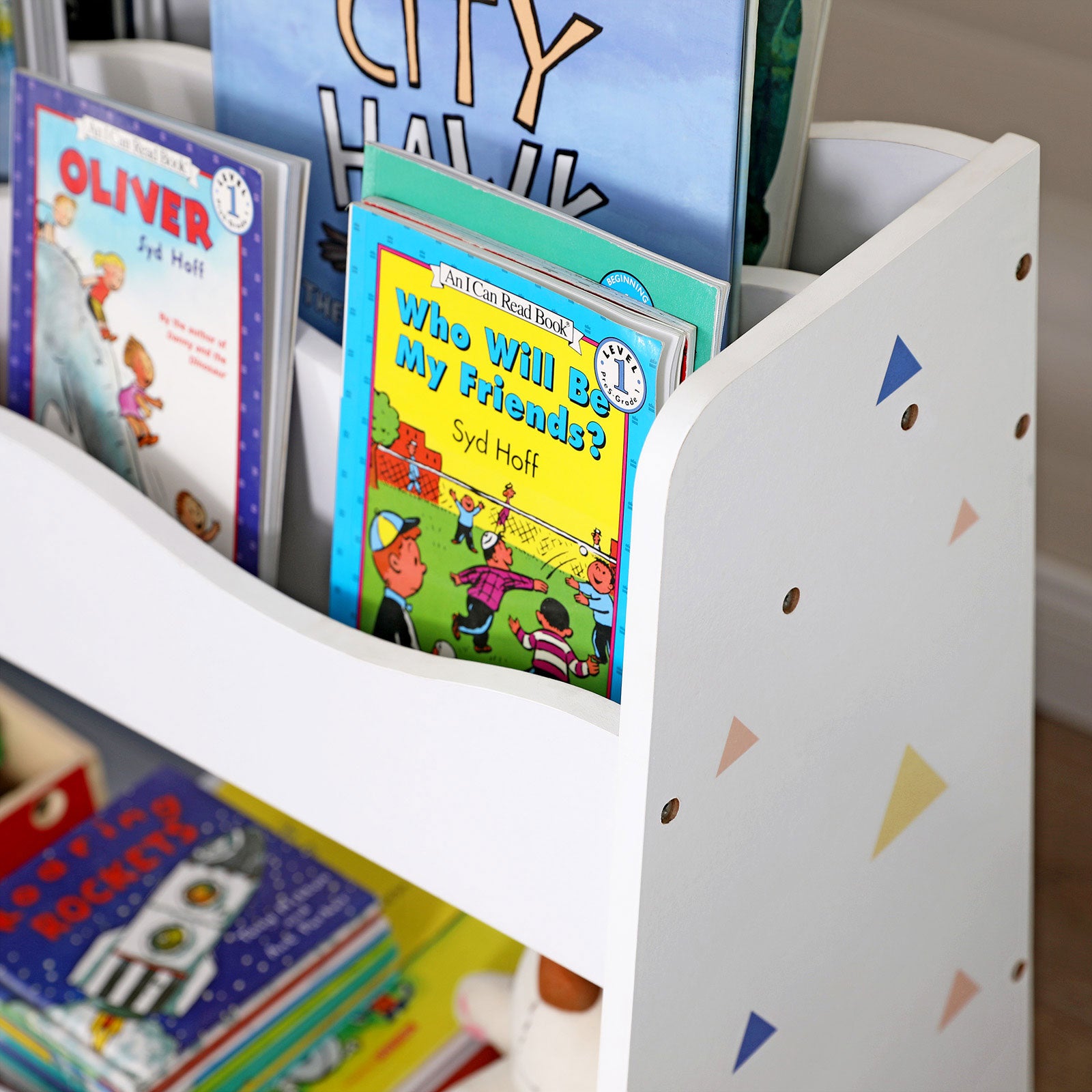 Spielzeugregal für Kinder Weiß