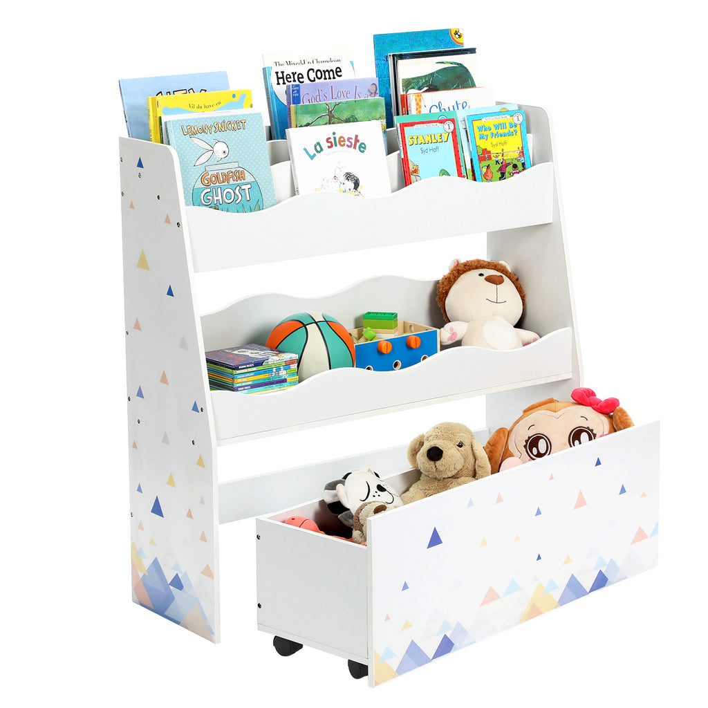 Spielzeugregal für Kinder Weiß