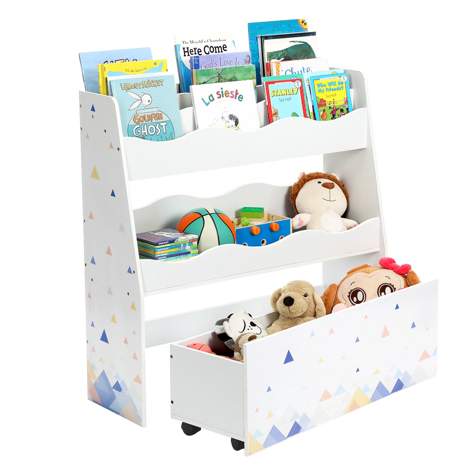 Spielzeugregal für Kinder Weiß