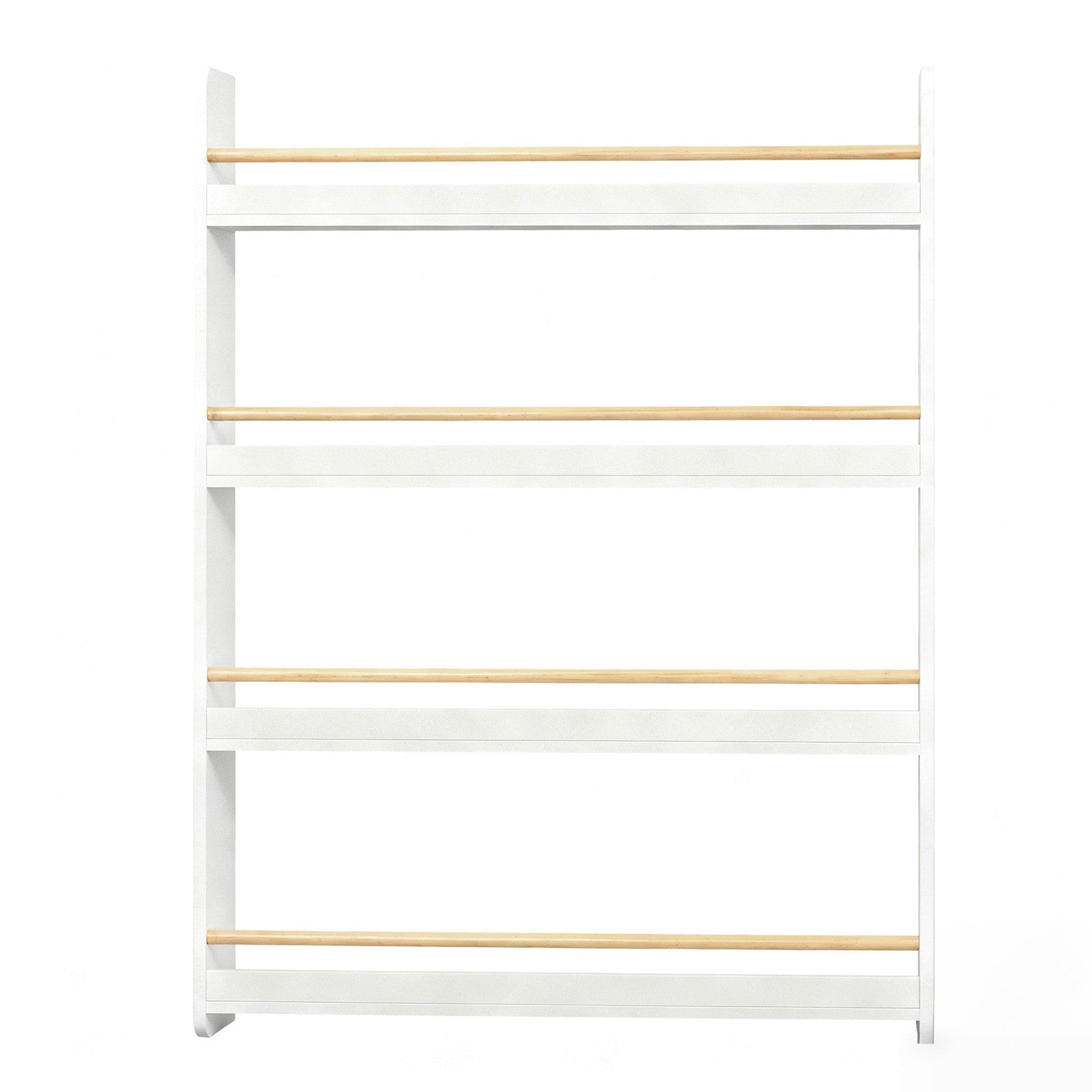 Bücherregal Kinder, 4 Ebenen, Spielzeugregal